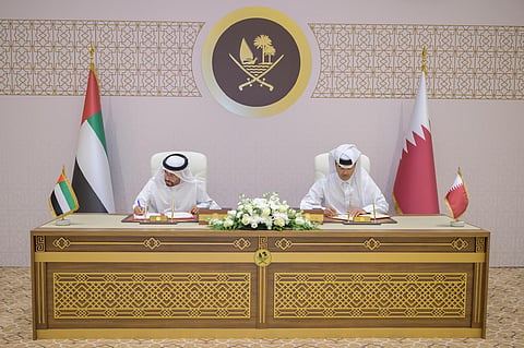 UAE, Qatar sign MoU on data protection in joint projects