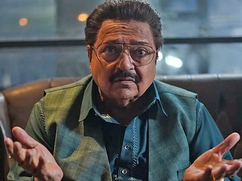 Rakesh Bedi in a still from Dhurandhar.