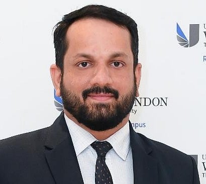 Sajesh Nambiar, Head of Student Recruitment and Admissions at the University of West London (UWL) – Ras Al Khaimah Campus