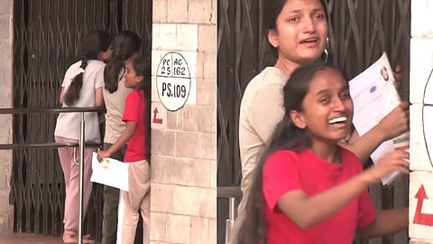 According to parents and videos circulating on social media, some students broke down in tears outside the centres after being denied entry.