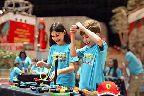 The camp combines education and entertainment, with children exploring a different attraction each day.