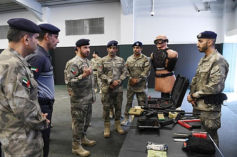 Al Muhairi Inspects Traffic Patrol Readiness, Training and Tech to Boost Road Safety in Abu Dhabi