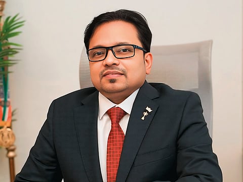 Syam P. Prabhu B.A( Law), LL.B, LL.M, Founder & Managing Director AURION