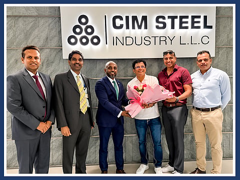 CIM Steel Industry LLC and National Bank of Umm Al Qaiwain (NBQ) in partnership