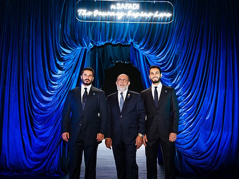 The forces behind the iconic food empire: Abed Safadi (left), Fadi Safadi (centre) and Fadl Safadi.