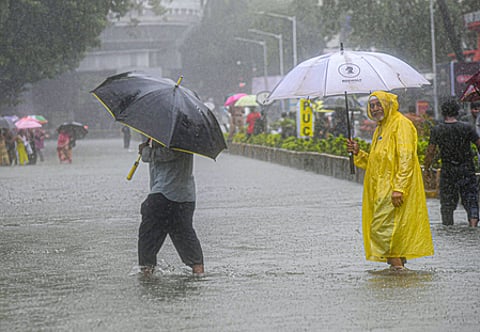 Heavy rainfall disrupts normal life in Mumbai; rail services hit, routes closed