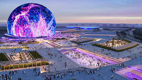 Abu Dhabi's $1.7-billion 'Exosphere', rising on Yas Island, is intended to be more than the Middle East's next blockbuster attraction.