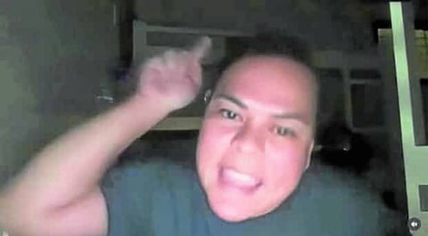 A screengrab from Vice President Sara Duterte's online media briefing in November 2024 captures the moment she made remarks that prosecutors say threatened President Ferdinand R. Marcos Jr., First Lady Liza Araneta-Marcos and then-House Speaker Martin Romualdez — statements that have become one of the most hotly contested pieces of evidence in her Senate impeachment trial.