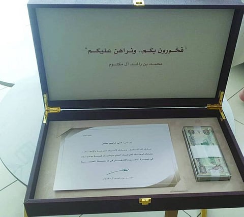 ‘We are proud of you’: Sheikh Mohammed bin Rashid surprises top students with Dh100,000 awards