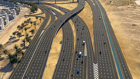 The new Latif bint Hamdan road corridor will also increase the capacity of Dubai’s east-west road network