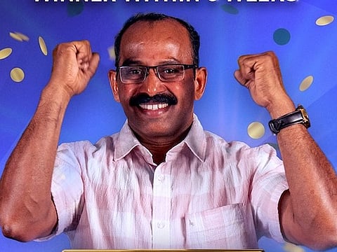 Sunil Kumar Sadasivan will be sharing the prize money with a friend he had only recently started playing alongside