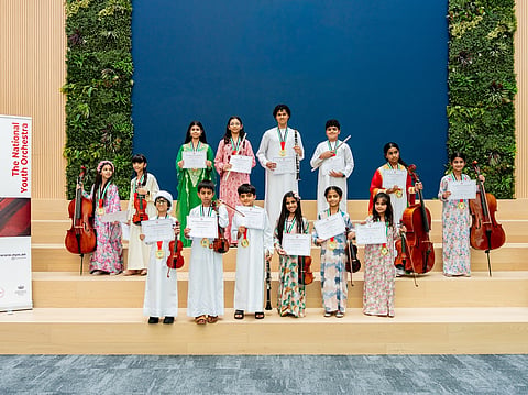 Several young Emirati musicians will walk onto the stage of Vienna's Musikverein, one of the most famous concert halls in the world, as part of the first UAE based orchestra ever to perform there.
