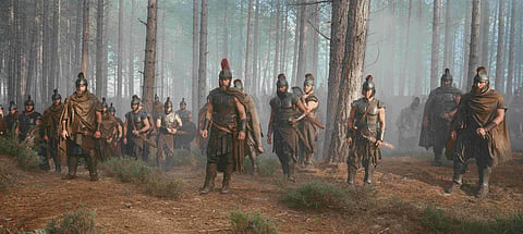 A still from The Odyssey
