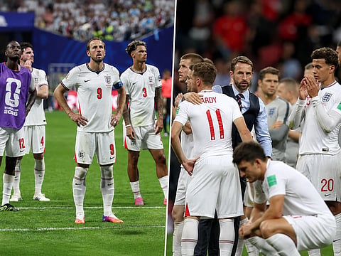 England set a much unwanted World Cup final record
