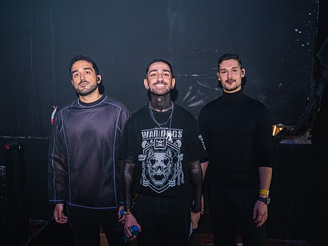 Left to right: Saif Sami, Samir Sami and Marwan El Messeery.