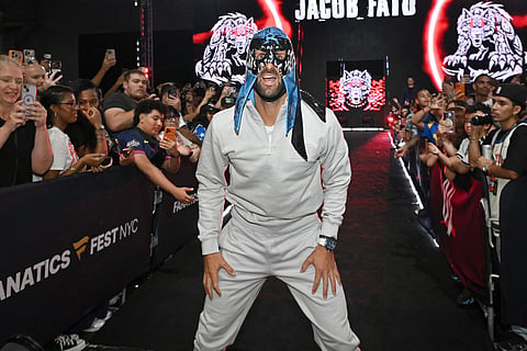 Novak Djokovic attends the Fanatics Fest NYC 2026 at Jacob Javits Center on July 18, 2026 in New York City.