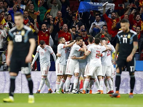 It was Spanish joy the last time these nations met