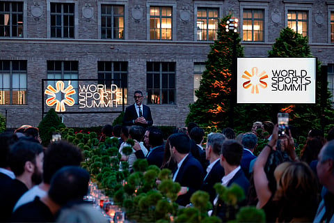 World Sports Summit hosts leaders and stars at a World Cup dinner in New York