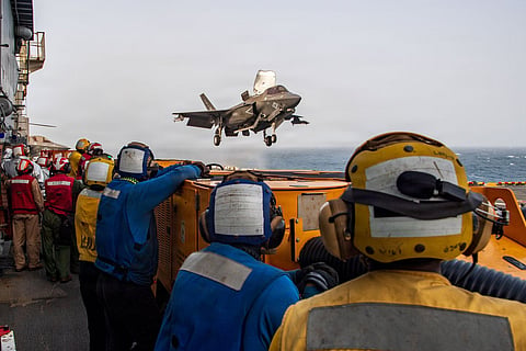 Eight vessels diverted, one disabled as Washington expands maritime enforcement.