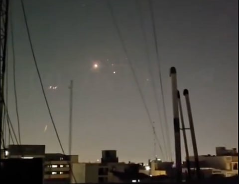 Residents reported air defence activity in northeastern Tehran, per Fars, a semi-official Iranian agency closely tied to the IRGC. The Guard's own media arm is acknowledging the capital's guns firing. The Sohanak district sits in the capital's northeast, near military and command facilities in the hills above the city.