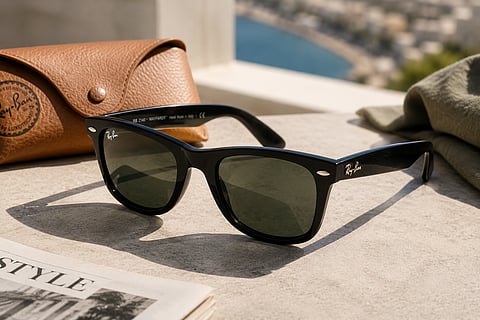 Iconic Wayfarer Style outdoors
