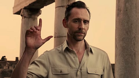 Tom Hiddleston in Pompeii Out of Time.