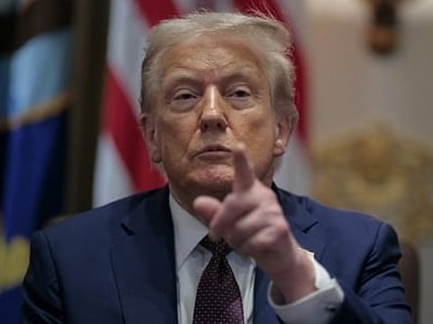 US President Donald Trump
