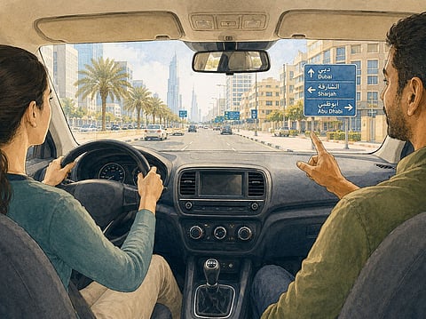 Learning to drive in Dubai at 45