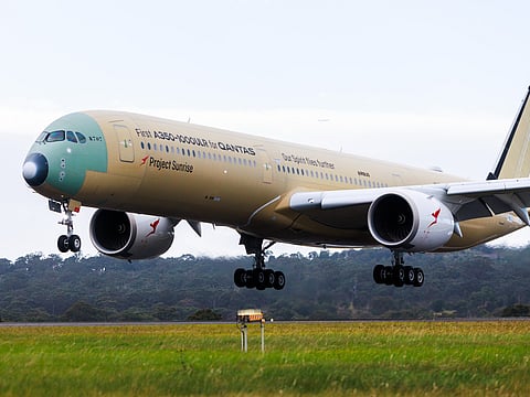 Qantas' new A350 completes its biggest Project Sunrise test yet.