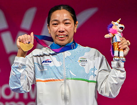 Mirabai Chanu wins third Commonwealth Games gold, credits success to family, coach