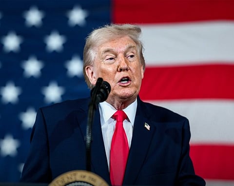 US President Donald Trump.