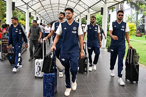 Team India arrive in Sri Lanka for Test series