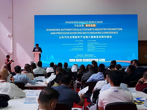 Shandong Auto and Auto Parts matchmaking event held in Sharjah, UAE