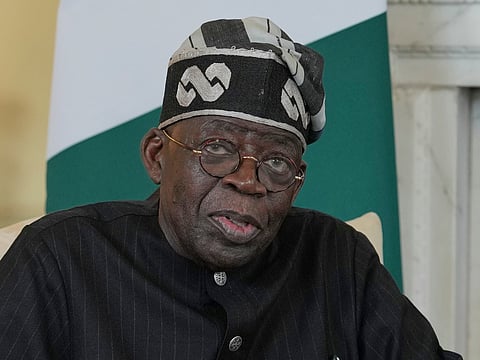 Nigerian President Bola Tinubu