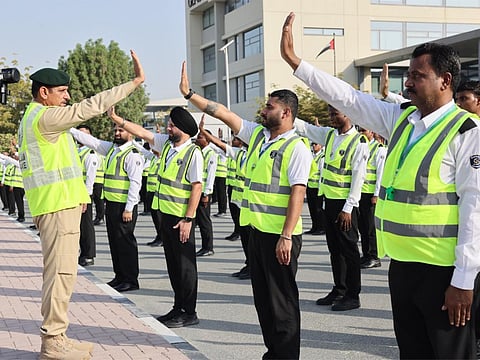 Guards from 35 schools learned how to manage traffic and respond to minor incidents.