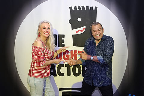 Laughter Factory co-founders Gail Clough and Duncan Jones