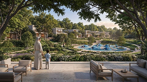 Arada's project in New Damascus features a 700,000 square metre park.