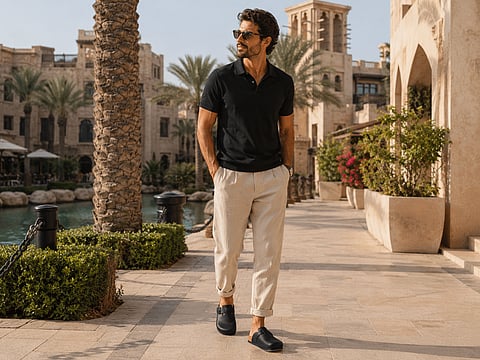 The Birkenstock Boston brings easy comfort and versatile style to the UAE’s cooler months.