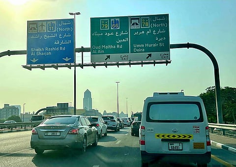 UAE traffic alert: Heavy delays reported on Dubai-Sharjah border roads