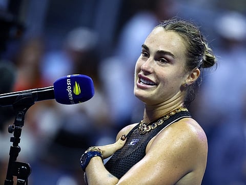 Belarus's Aryna Sabalenka was left fuming with a reporter following questions surrounding partying