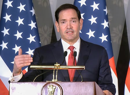 Countries helping Iran evade sanctions could themselves face penalties, says Rubio
