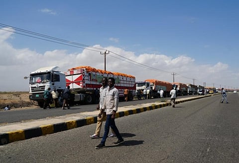 UN food programme condemns airstrikes on two aid trucks in Sudan