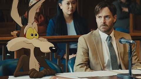 A still from Coyote vs Acme.