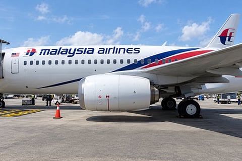 The aircraft landed safely at 4.44pm and was directed to Bay 45.