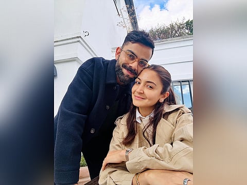 Star couple Virat Kohli and Anushka Sharma (Image source: Virat