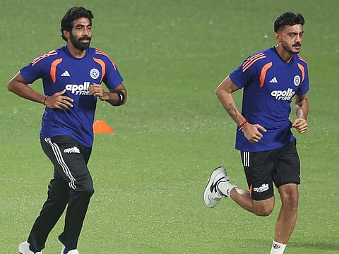 Jasprit Bumrah and Axar Patel