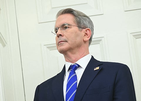 US Secretary of Treasury Scott Bessent. File photo taken on April 22, 2025.