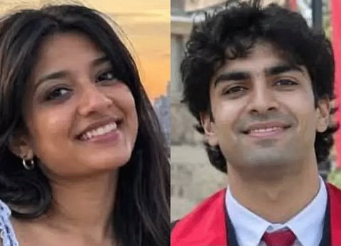 The victims, both 24, were identified as Malaika Chitre of Dayton, New Jersey, and Navam Kaul of Sayreville, New Jersey.