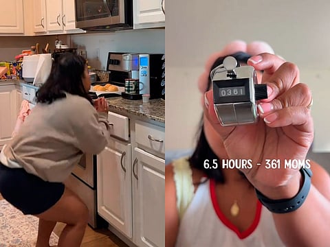 Jess Sharp said her legs were so sore that she struggled with stairs for two days.