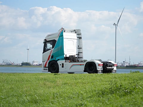 Chinese EV giant BYD has brought a 600-km electric truck, the ETT 44, and 1.5-megawatt charging technology to Europe, escalating the race to electrify long-haul trucking.